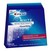 Отбеливание зубов. Полоски для отбеливания зубов Crest 3D White Whitestrips Advanced Vivid