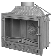 Каминная чугунная топка Kaw-Met W4 12 кВт