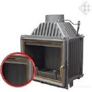 Топка каминная Kratki Oliwia (18кВт) с золотым декором
