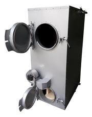 Пиролизный котёл UD-10-80(80л/см3 загруз камера)