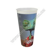 Стакан пластиковый для напитка «Rango» с крышкой,  V22 (0, 5л),  EU 