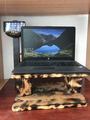 Дерев'яна підставка для ноутбука